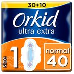 Orkid Ultra Extra Normal Dev Ekonomi Paketi 40 Adet Hijyenik Ped
