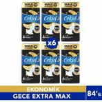 Orkid Ultra Gece Ekstra Max 14' lü 6 Adet Hijyenik Ped Sızıntı Önleyici Teknoloji ile Güvenli