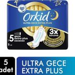 Orkid Ultra Gece Ekstra Plus Hijyenik Ped 5'Li Paket 8006540130186 Kategori: Hijyenik Ped