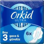 Orkid Ultra Gece Gündüz Boy 3 6 Adet Hijyenik Ped