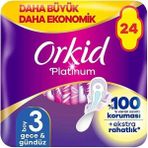Orkid Ultra Platinum Gece Ped 24'lü - Çok Renkli
