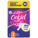 Orkid Ultra Platinum Normal 32'li 4'lü Pedler Ekstra Rahatlık ve Koruma Sunar