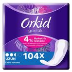 Orkid Uzun Extra Koruma 104'lü Dev Ekonomi Günlük Ped