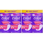 ORKID Yaprak Pamuksu Günlük Ped Deo Fresh 80 Adet 2li paket