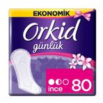 Orkid Yaprak Pamuksu İnce 80'li Hijyenik Ped