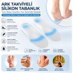 Orlex Silikon Ark Takviyeli Tabanlık - XL