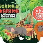 Orman Hayvanları - Boyama Ve Çıkartma Kitabı