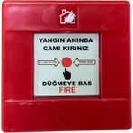 Ormey 220 W Yangın Butonu - 1 Adet
