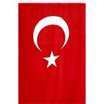 Ormi 70*105 Kumaş Türk ve Atatürk Bayrağı - AY YILDIZ