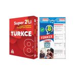 Ornek Akademi 8.Sinif Turkce Ikili Seti Ve Evrensel Yaprak Test Seti 2 Kitap