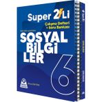 Örnek Akademi Örnek Akademi 6. Sınıf Süper İkili Sosyal Bilgiler Seti Türkçe Çalışma Defteri ve Soru Bankası