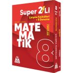 Örnek Akademi Yayınları 8. Sınıf Süper İkili Matematik Çalışma Fasikülleri - 8 Deneme