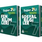 Örnek Akademi Yayınları (Sınıf: 7) Süper İkili Fen Bilimleri ve Sosyal Bilgiler Seti 2 Kitap