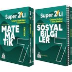 Örnek Akademi Yayınları (Sınıf: 7) Süper İkili Matematik ve Sosyal Bilgiler Seti 2 Kitap