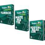 Örnek Akademi Yayınları (Sınıf: 7) Süper İkili Türkçe Sosyal Bilgiler ve Matematik Seti 3 Kitap