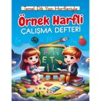 Örnek Harfli Çalışma Defteri - Temel Dik Yazı Harfleriyle