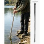 Örnekleyici Su Deposu Şişesi Ve Terazili Çelik Direkli Numune Alma Aleti, Nehir Sıvısı Numune Alma Çubuğu 50 70 100 120 150 cm, Rezervuar Tespit Probu(150 cm (59"))