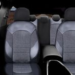 Orqide Anka Serisi Lada Vega Tam Set Oto Koltuk Kılıfı - ORQİDE ANKA - Gri