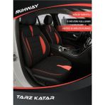 Orqide Betelgeuse Kırmızı Serisi Tata Indigo Oto Kılıfı - 01-Siyah