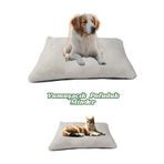 Orqinel Peluş Kedi ve Köpek Minder Yatağı Sıcak ve Yumuşacık Evcil Hayvan Kulübe/Sokak/Ev (beyaz, X-Large)