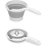 Orret Home 1,2 Litre Katlanabilir Maşrapa – Akordiyon Tasarımlı, Tutma Saplı, Silikon Gövdeli Kamp ve Piknik Maşrapası, Katlanabilir Su Kabı, Taşınabilir ve Yer Kaplamayan Tasarım (Maşrapa)