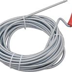 Orret Home 3 Metre Gider Açma Spirali – Tıkanıklık Açıcı Yay, Lavabo Tuvalet Klozet Duş Banyo Drenaj Kanalizasyon Temizleme Aparatı, Paslanmaz Çelik Spiral Tel (3 Metre)