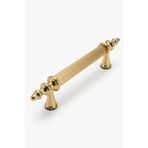 Orret Home 6 Adet Dekoratif Metal Dolap Kulpu Çekmece Kulpu Mobilya Kulpu Vintage Kulp Seti Şık Tasarım Dolap Sapı Çekmece Sapı Kapak Kulpu (Gold, 170 Mm)