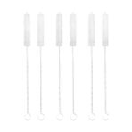Orret Home 6'lı Pipet Temizleme Fırçası Seti – Suluk, Biberon, Akvaryum, Cam, Çelik ve Bambu Pipetler İçin Esnek Temizlik Fırçası-Pipet Temizleyici Tel Fırça