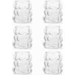 Orret Home 75 ml 6'lı Üzüm Bardak Seti, Bubble Bardak, Bulut Bardak, Kahve Yanı Sunum Bardağı, Zarif - Standart