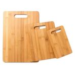 Orret Home Bambu Kesme Tahtası, Çok Amaçlı Doğrama Tahtası, Et, Ekmek, Balık, Sebze ve Meyve için Kesim Panosu, Yıkanabilir ve Dayanıklı Mutfak Aksesuarı (22x32 Cm)