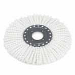 Orret Home Döner Vileda Yedek Mop Ucu Mikrofiber Temizlik Bezi 35 cm Tüm Modellerle Uyumlu Vileda Başlığı Döner Mop Bezi Yedek Parça Kolay Tak Çıkar Spın Püskülü