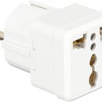 Orret Home Evrensel Adaptör Seyahat Fişi Beyaz AB Normu - 250V AC 10~16A İngiliz ve Amerikan Fiş Dönüştürücü Priz Adaptör