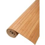 Orret Home Kaydırmaz Tabanlı Bambu Banyo Paspası – 70x45 cm Doğal Ahşap Bambu Mat, Suya Dayanıklı, Kaymaz Paspas, Dekoratif ve Hijyenik Zemin Kaplama
