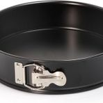 Orret Home Kelepçeli Kek Kalıbı - Pastacılık İçin Yapışmaz, Kolay Çıkarılabilir Teflon Kaplama Pasta Kalıbı (20 Cm)