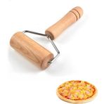 Orret Home Mini Merdane,Hamur Silindiri,Hamur Açmak İçin Pratik Mini Merdane,Pizza,Börek,Hamur İşleri İçin Kolay Kullanım Mini Döner Başlıklı Merdane