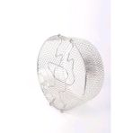 Orret Home Paslanmaz Metal Tel Fritöz Süzgeci Kulplu Kızartma Tenceresi Uyumlu Fritöz Teli Yağ Süzdürme ve Kızartma Aparatı (20 Cm)