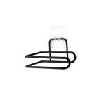 Orret Home Yapışkanlı Metal Kağıt Havluluk & WC Kağıtlığı – Deliksiz, Mat Siyah, Paslanmaz Çelik, Duvara Monte, Şık ve Dayanıklı, Mutfak ve Banyo İçin Pratik Kullanım (Wc Kağıtlığı)