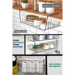 Orsa Home Metal 942 Kanguru Raf Mat Siyah Mutfak - 0 - Ahşap Rengi