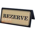 Orse Reklam Masa Rezerve Yazısı - Kahverengi