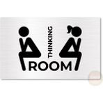Orse Reklam Wc Kapı Yazısı Metal thinkingroom