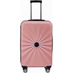 Orta Boy %100 Polikarbon Valiz 4x2 Teker Rose 1809