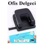 Orta Boy Delgeç 40 Yaprak Kapasiteli 1 Adet Norex Uh104-190 Delgec Metal Perfaratör Kağıt Delici Büro Ofis Okul