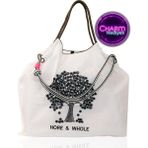 Orta Boy Günlük Veya Plaj Için Kadın Çantası 21-K Barcelona - 42x30x35 - Flower