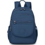 Orta Boy Kadın Sırt Çantası Smart Bags Krinkıl Kumaş 1187 - Lacivert