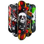 Orta Boy Kaykay 60 cm 8 Katmanlı Canlı Desenli Kemik Teker Kaymaz Skateboard 2406