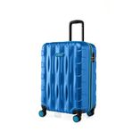 Orta Boy Valiz 4X2 Teker Mavi 1167