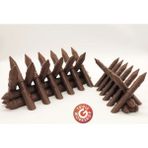 Orta Çağ Kazıklı Palisade Engel – Diorama ve Oyun Seti