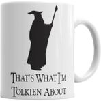 Orta Dünya Temalı Porselen Kupa, Tolkien Tasarımı, Koleksiyon Parçası - Seçenek 1