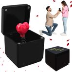 Orta parmak kutusu, kutu içinde orta parmak, hediye kutusu, sürpriz parmak sürpriz kutusu, sevgililer günü için (Love)