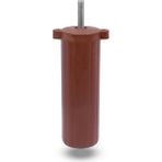 Orta Plastik Mobilya Koltuk Kanepe Ayağı 6 Adet Ceviz 10 - 14 cm 5/16 Vida (Vida Ölçüsüne Dikkat)